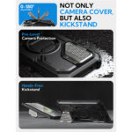 Armorbox Samsung Galaxy S25 hoesje met screen protector – Zwart - 3