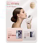 Cosmo 360 hoesje met screenprotector geschikt voor Samsung S25 Ultra – Marmer - 2