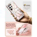 Cosmo 360 hoesje met screenprotector geschikt voor Samsung S25 Ultra – Marmer - 8