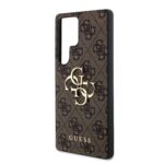 Guess Metal Logo Samsung Galaxy S25 Ultra hoesje - Bruin - afbeelding 5
