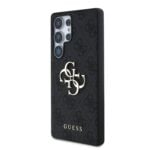 Guess Metal Logo Samsung Galaxy S25 Ultra hoesje - Grijs - afbeelding 2