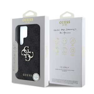 Guess Metal Logo Samsung Galaxy S25 Ultra hoesje – Grijs - 6