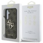 Guess Metal Logo Samsung Galaxy S25 hoesje – Bruin - 7