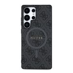 Guess PU Leer 4G Logo met MagSafe Samsung Galaxy S25 Ultra - Grijs - afbeelding 3