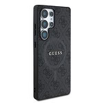 Guess PU Leer 4G Logo met MagSafe Samsung Galaxy S25 Ultra - Grijs - afbeelding 4