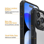 Hybrid X iPhone 16 Pro Max transparant hoesje - 2