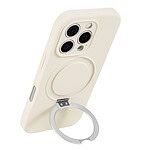 Siliconen hoesje iPhone 16 Pro Max geschikt voor MagSafe – Beige - 4