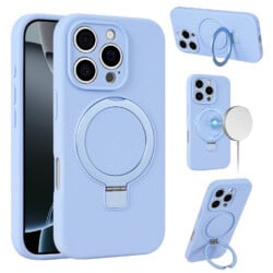 Siliconen hoesje iPhone 16 Pro Max geschikt voor MagSafe - Blauw