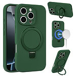 Siliconen hoesje iPhone 16 Pro Max geschikt voor MagSafe - Groen