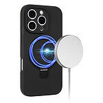 Siliconen hoesje iPhone 16 Pro Max geschikt voor MagSafe – Zwart - 3