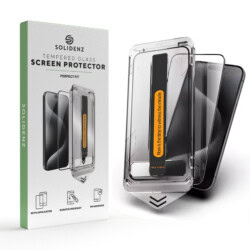 Solidenz Perfect Fit Full Cover Screen Protector iPhone 15 Pro