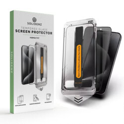 Solidenz Perfect Fit Anti Spy Screen Protector iPhone 15 Pro