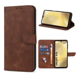 Solidenz bookcase Samsung Galaxy A26 - Bruin