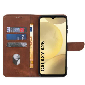 Solidenz bookcase Samsung Galaxy A26 - Bruin - 3