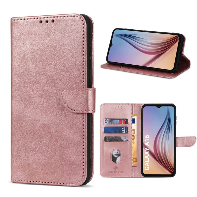 Solidenz bookcase Samsung Galaxy A16 - Roségoud