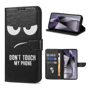 Solidenz bookcase Samsung Galaxy S24 FE - Don't Touch Me Main Image