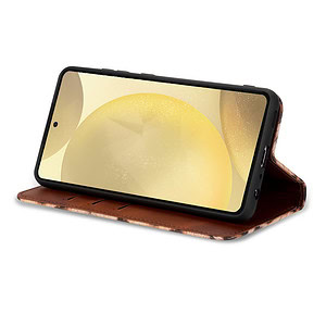 Solidenz bookcase Samsung Galaxy S25 - Luipaard - 4