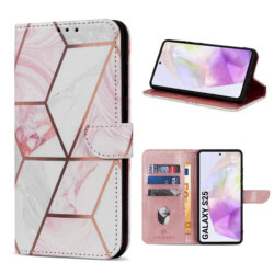 Solidenz bookcase Samsung Galaxy S25 - Marmer