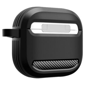 Spigen Rugged Armor AirPods 4 hoesje - Matte Zwart - 5