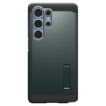 Spigen Tough Armor MagSafe Samsung Galaxy S25 Ultra hoesje – Abyss Groen - 1