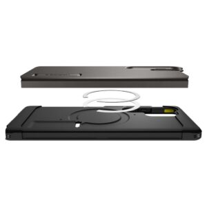 Spigen Tough Armor MagSafe Samsung Galaxy S25 Ultra hoesje – Gunmetal - 9