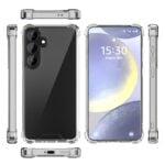 Stevig transparant Samsung Galaxy S25 hoesje - 1