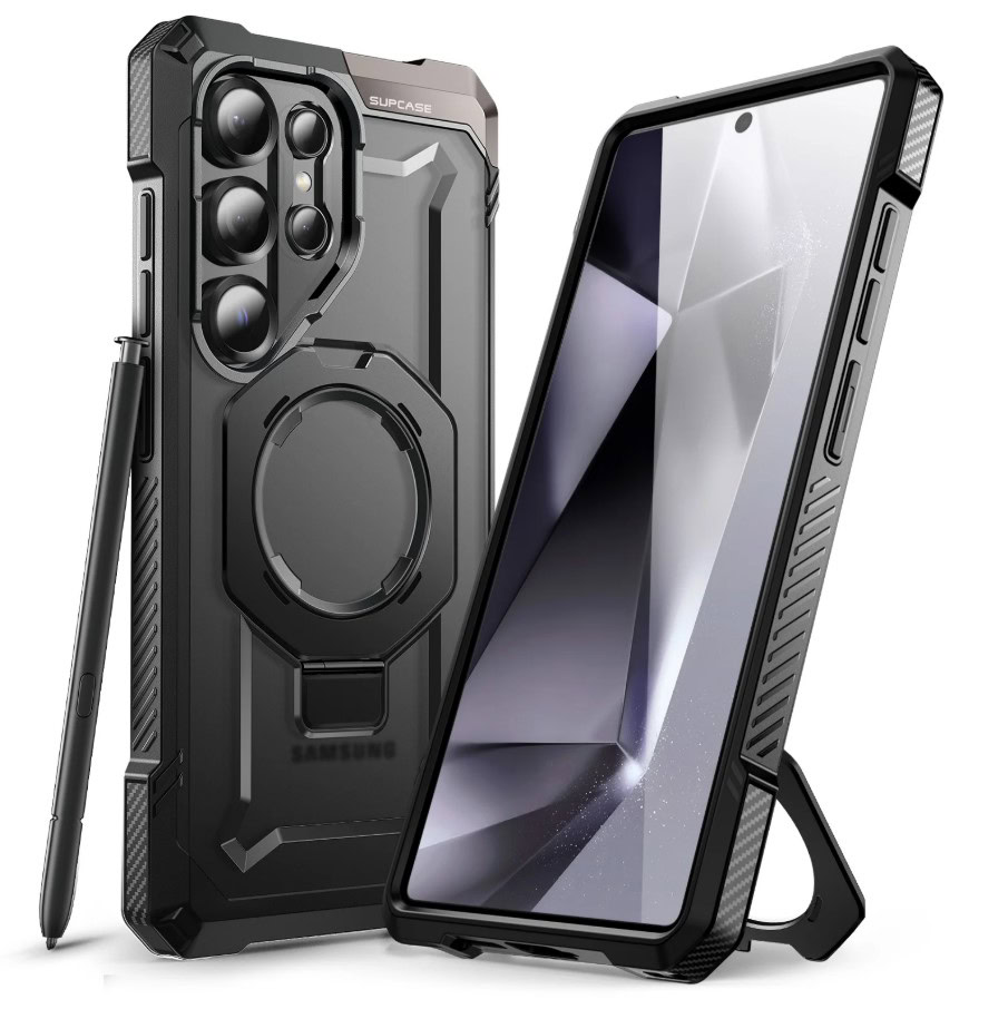 Supcase UB Grip hoesje geschikt voor Samsung Galaxy S25 Ultra – Zwart 1 Supcase UB Grip hoesje geschikt voor Samsung Galaxy S25 Ultra – Zwart 1