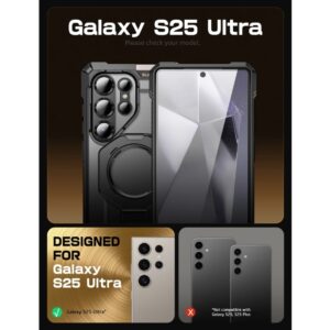 Supcase UB Grip hoesje geschikt voor Samsung Galaxy S25 Ultra – Zwart - 9