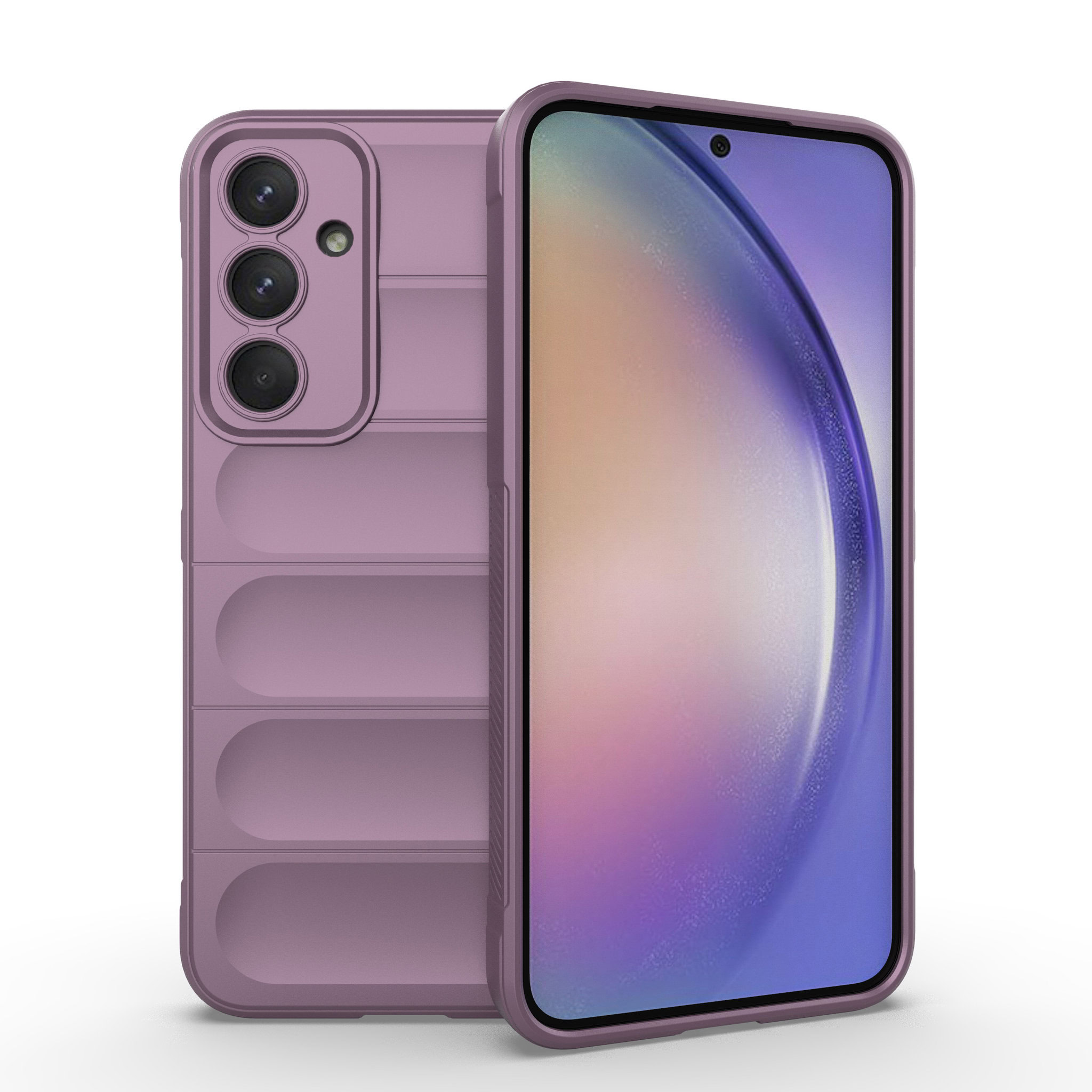 Solidenz AeroGrip Samsung Galaxy A35 hoesje – Paars 1 Solidenz AeroGrip Samsung Galaxy A35 hoesje – Paars 1