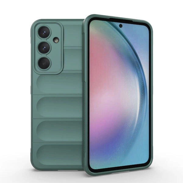 Solidenz AeroGrip Samsung Galaxy A55 hoesje - Groen