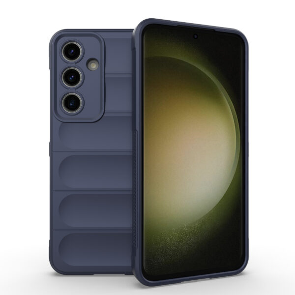 Solidenz AeroGrip Samsung Galaxy S24 FE hoesje - Donkerblauw