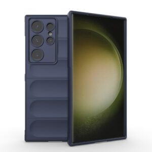 Solidenz AeroGrip Samsung Galaxy S24 Ultra hoesje – Donkerblauw Main Image