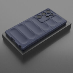 Solidenz AeroGrip Samsung Galaxy S24 Ultra hoesje – Donkerblauw - 6