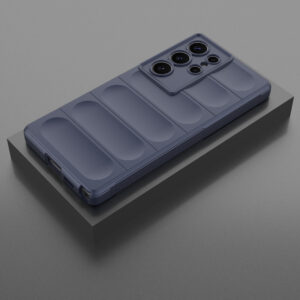 Solidenz AeroGrip Samsung Galaxy S25 Ultra hoesje – Donkerblauw - 6
