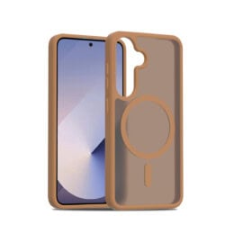 Solidenz FrostMag Samsung Galaxy S25 / S24 hoesje - Desert Titanium