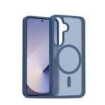 Solidenz FrostMag Samsung Galaxy S25 Plus / S24 Plus hoesje - Donkerblauw