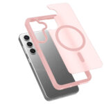 Solidenz FrostMag Samsung Galaxy S25 / S24 hoesje – Roze - 1