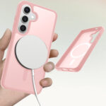 Solidenz FrostMag Samsung Galaxy S25 / S24 hoesje – Roze - 2