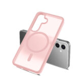 Solidenz FrostMag Samsung Galaxy S25 / S24 hoesje – Roze - 4