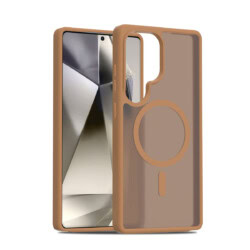Solidenz FrostMag Samsung Galaxy S25 Ultra hoesje - Desert Titanium
