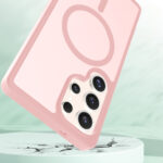 Solidenz FrostMag Samsung Galaxy S25 Ultra hoesje – Roze - 3