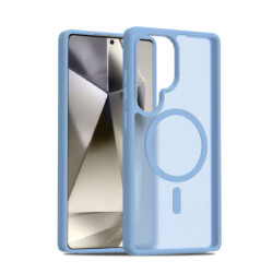 Solidenz FrostMag Samsung Galaxy S25 Ultra hoesje - Sierra blauw