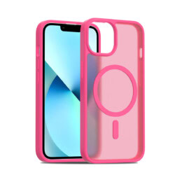Solidenz FrostMag iPhone 14 / 13 hoesje - Fel Roze