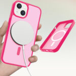 Solidenz FrostMag iPhone 14 / 13 hoesje – Fel Roze - 2