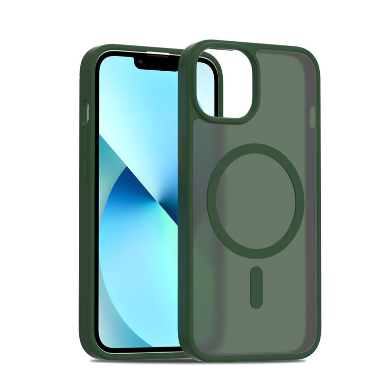 Solidenz FrostMag iPhone 15 / 14 / 13 hoesje - Groen