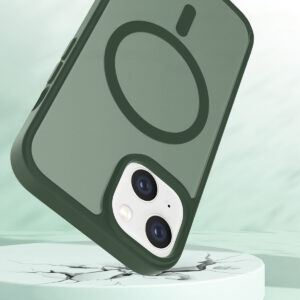 Solidenz FrostMag iPhone 14 / 13 hoesje - Groen - 3