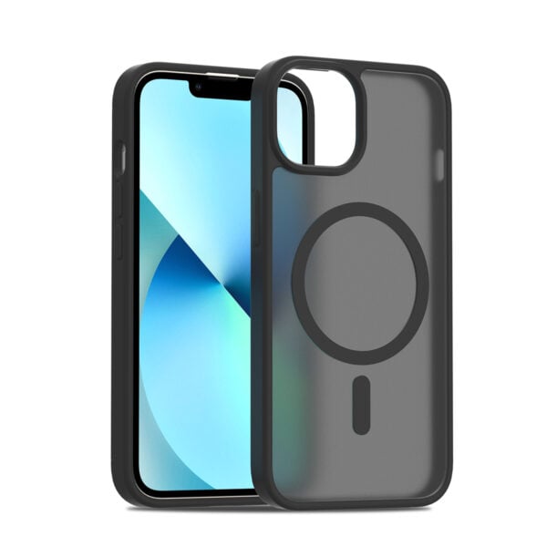 Solidenz FrostMag iPhone 14 / 13 hoesje - Zwart