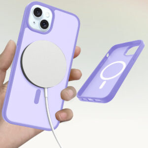 Solidenz FrostMag iPhone 15 Plus hoesje – Lavendel - 3