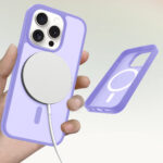 Solidenz FrostMag iPhone 15 Pro hoesje – Lavendel - 2