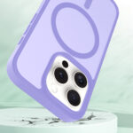 Solidenz FrostMag iPhone 15 Pro hoesje – Lavendel - 3